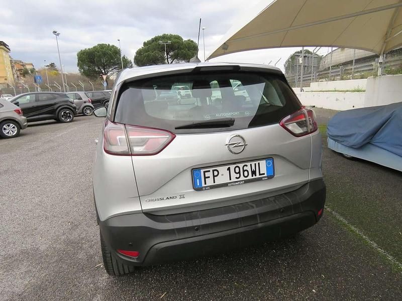 Usata Opel Crossland X 82 CV (60 kW) 2018 Argento SUV