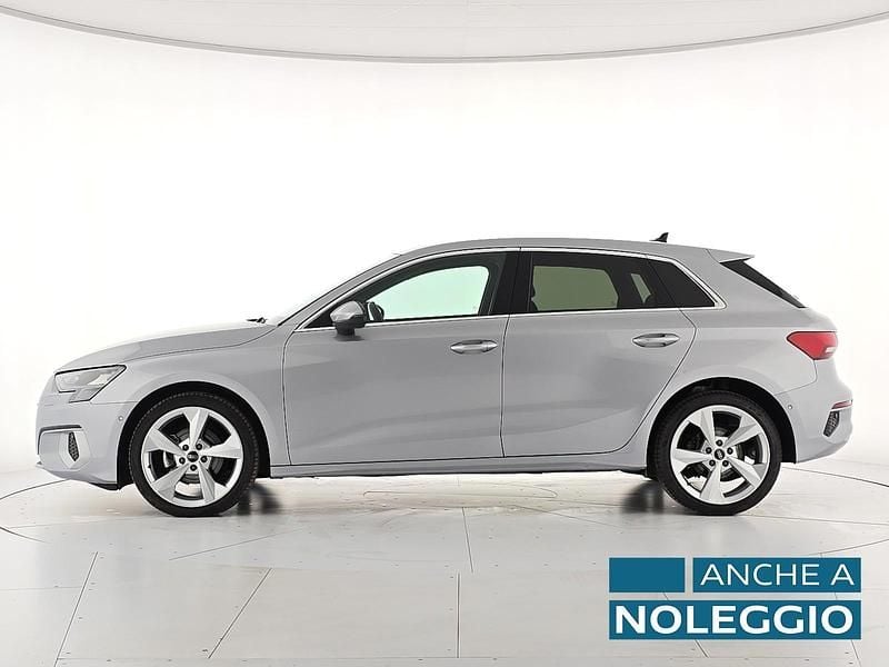 Usata Audi A3 Advanced 150 CV (110 kW) 2023 Argento Berlina