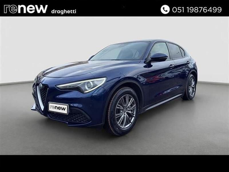Usata Alfa Romeo Stelvio Executive 190 CV (139 kW) 2019 Blu scuro SUV