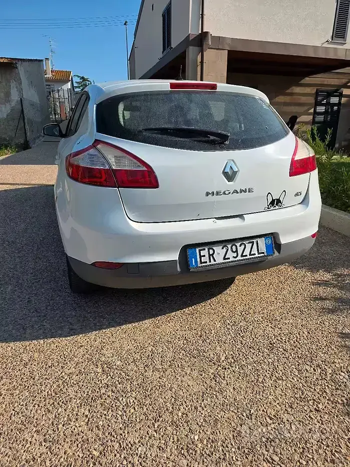 Usata Renault Mégane III 110 CV (80 kW) 2013 Bianco Berlina