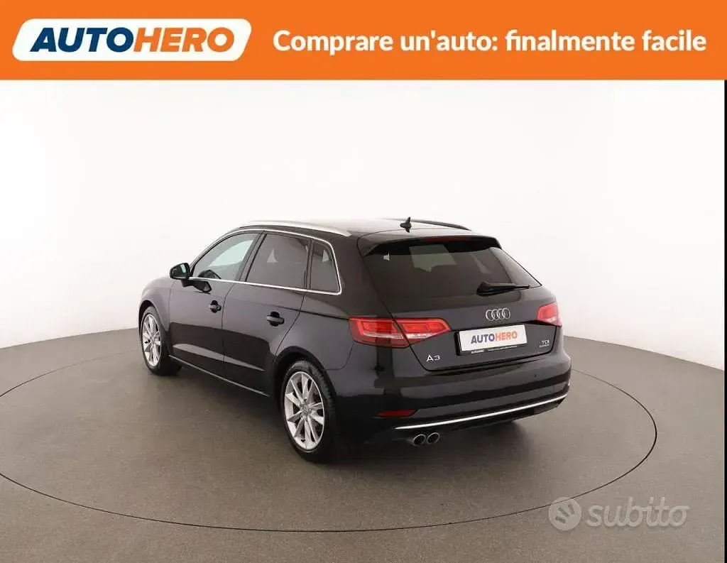Usata Audi A3 Sport 150 CV (110 kW) 2017 Nero Berlina