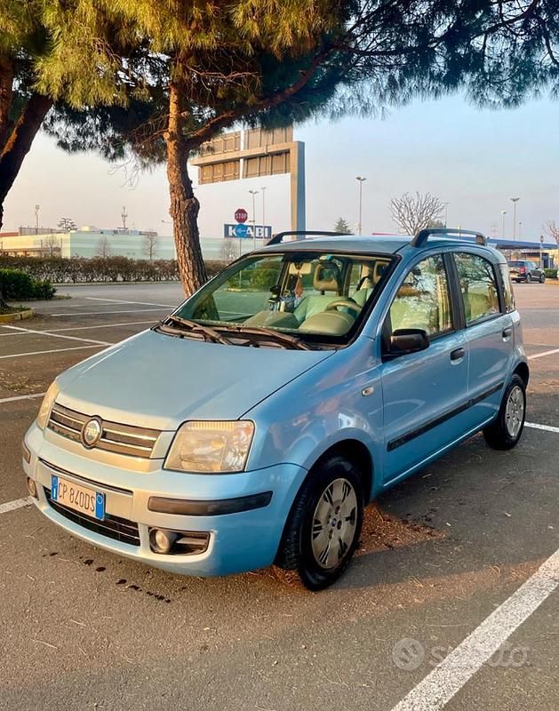 Usata Fiat Panda 2004 Blu Utilitaria