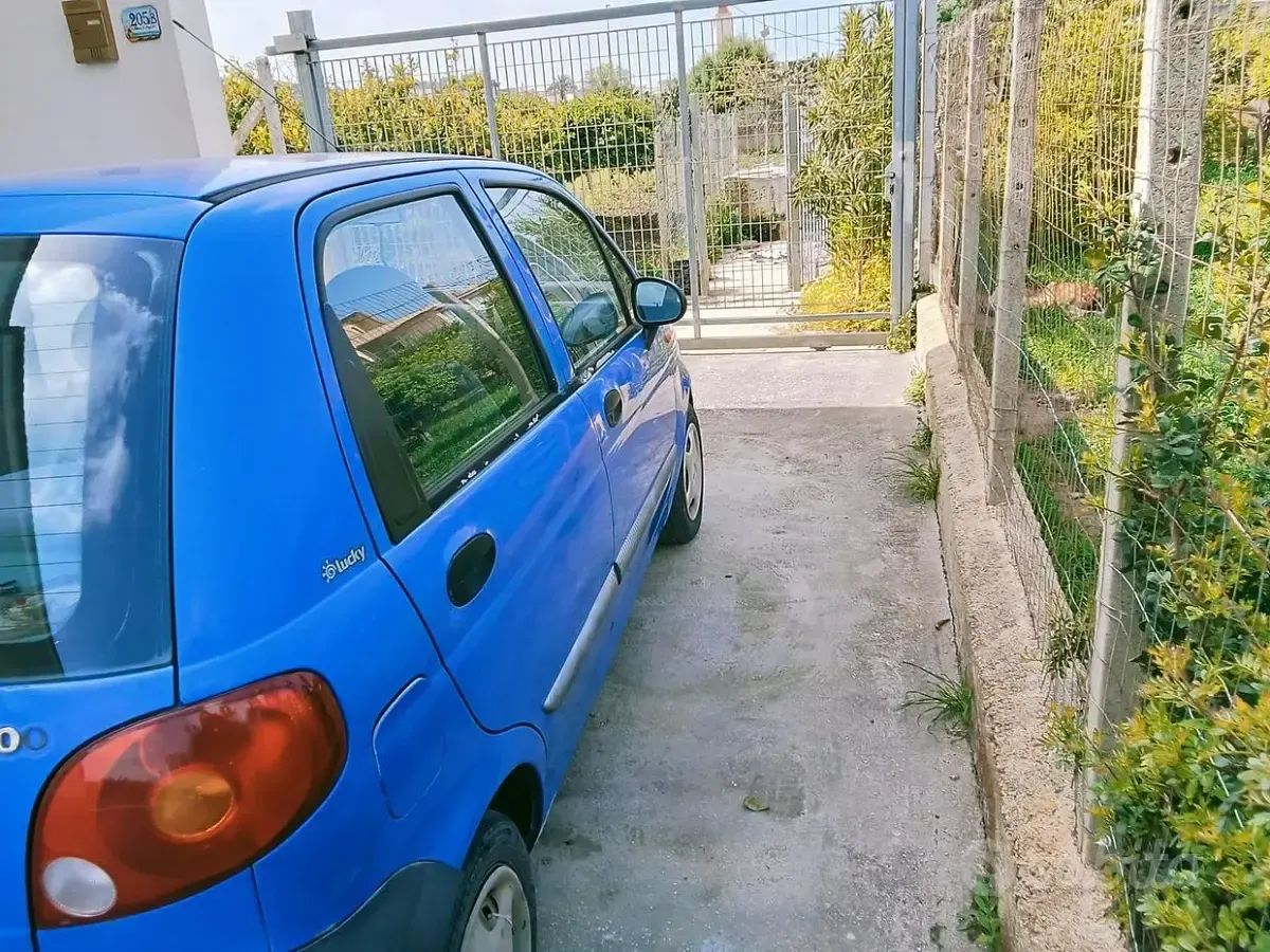 Usata Chevrolet Matiz 51 CV (37 kW) 2004 Blu Utilitaria