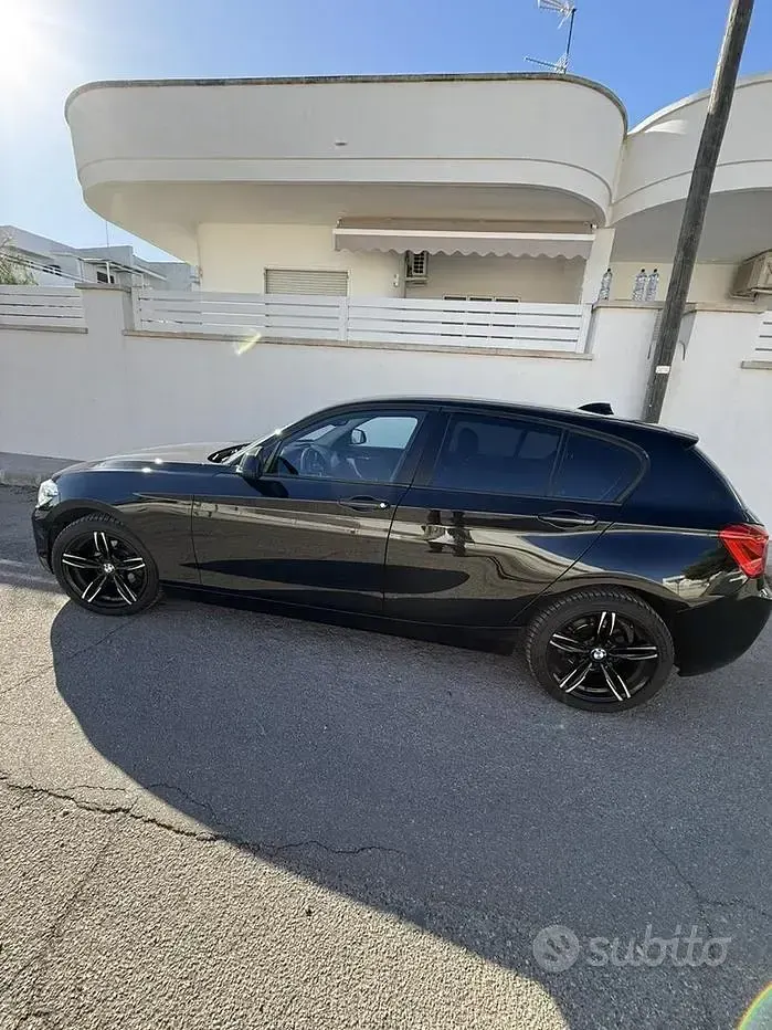 Usata BMW 118 150 CV (110 kW) 2016 Nero Utilitaria