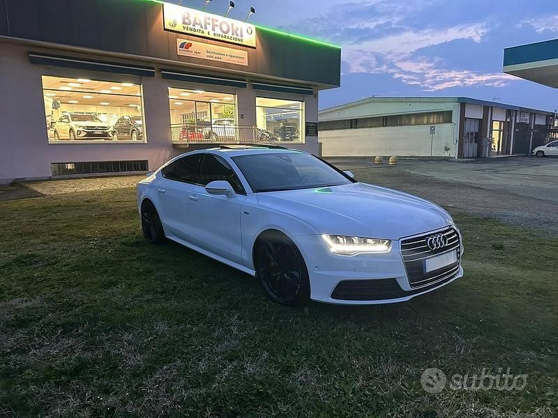 Usata Audi A7 S-Line 320 CV (235 kW) 2015 Bianco Utilitaria