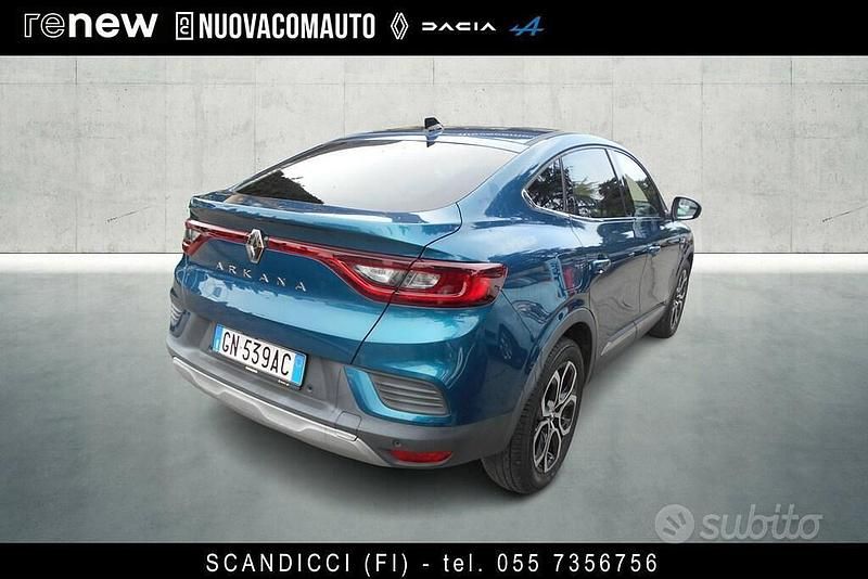 Usata Renault Arkana Techno 140 CV (102 kW) 2023 Blu SUV