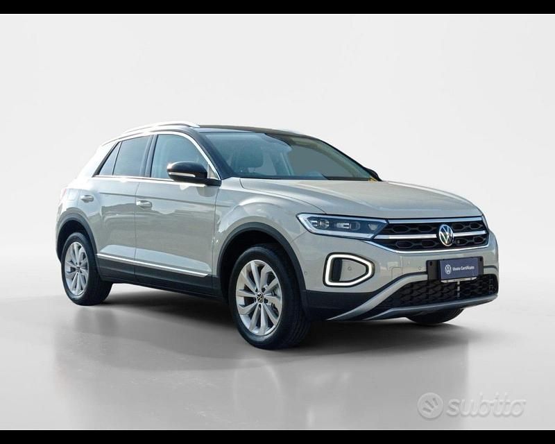Nuova VW T-Roc Style 116 CV (85 kW) 2025 Grigio SUV