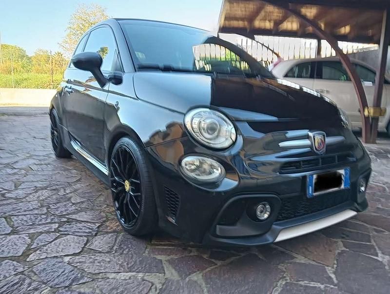 Usata Abarth 595C Turismo 159 CV (116 kW) 2013 Nero Cabrio