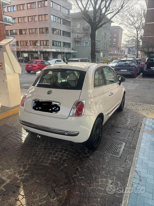Usata Fiat 500 69 CV (50 kW) 2008 Bianco Berlina