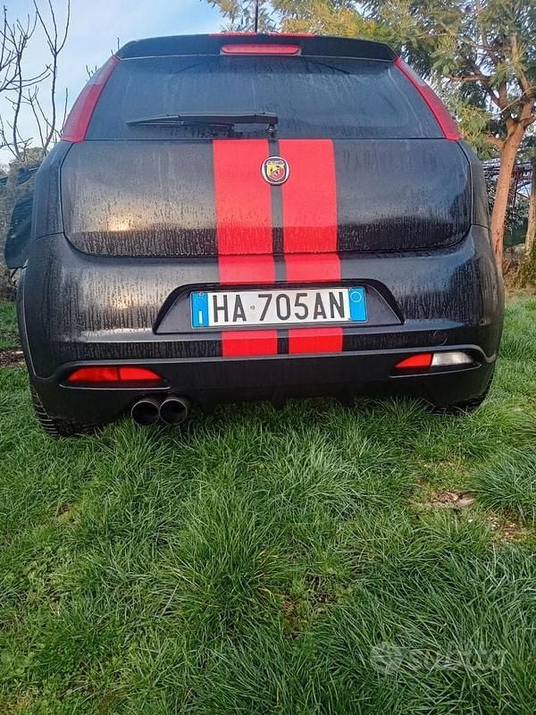 Usata Abarth Grande Punto 155 CV (114 kW) 2007 Nero Utilitaria