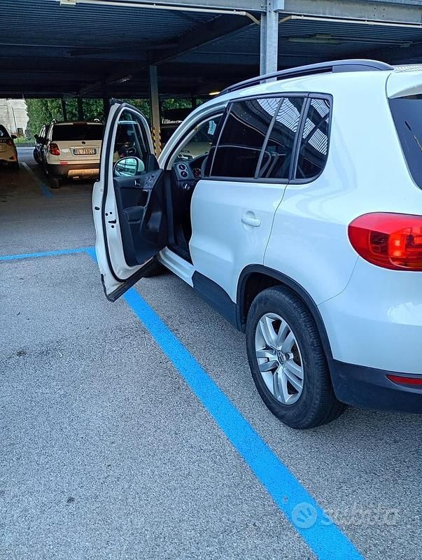 Usata VW Tiguan 110 CV (80 kW) 2015 Bianco SUV