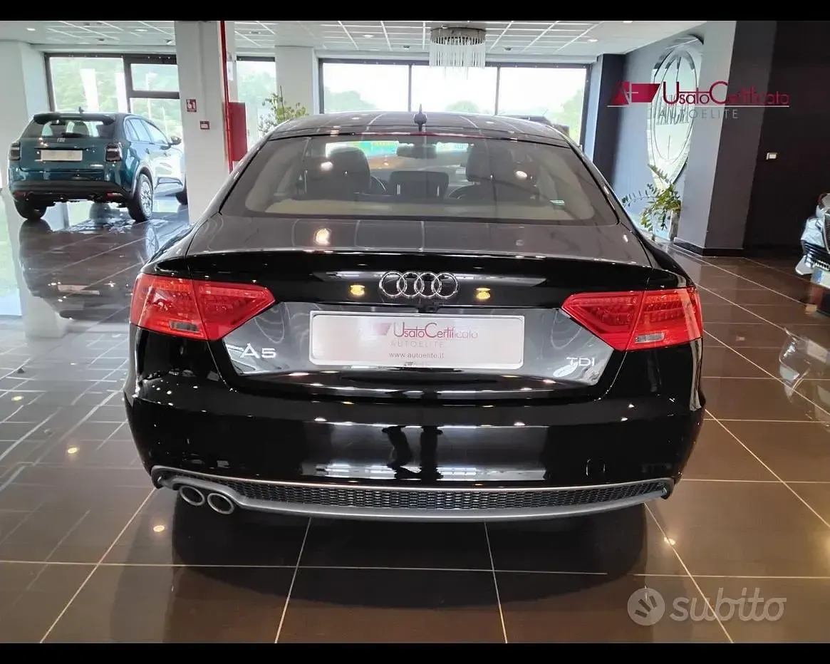 Usata Audi A5 Advanced 143 CV (105 kW) 2013 Nero Coupé