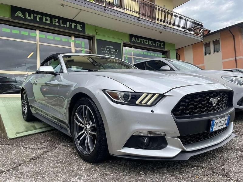 Argento Usata 2016 Ford Mustang Cabrio | 29.999 € (Buon prezzo) - Immagine 1/4