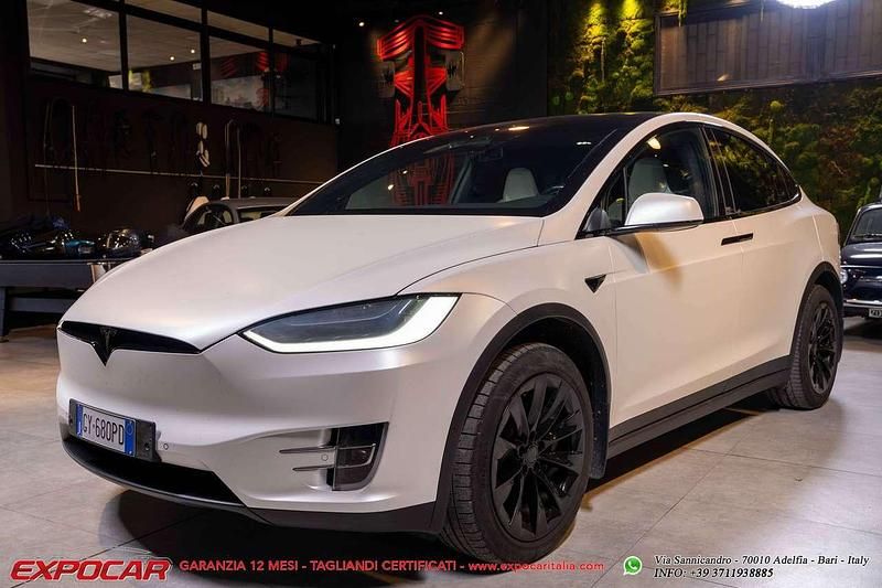 Usata Tesla Model X 503 kW (685 CV) 2018 Grigio SUV