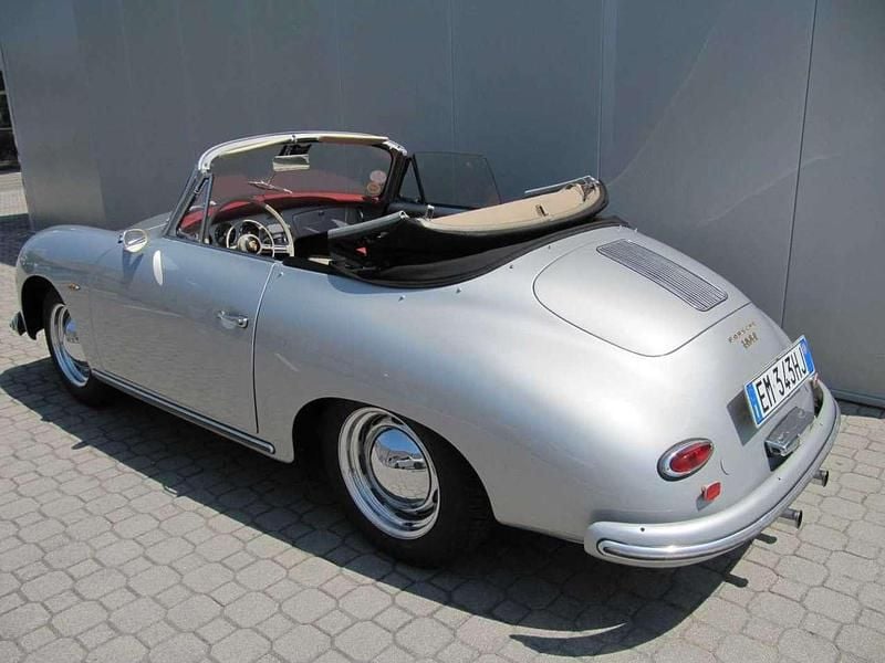 Usata Porsche 356 A 60 CV (44 kW) 1958 Argento Cabrio