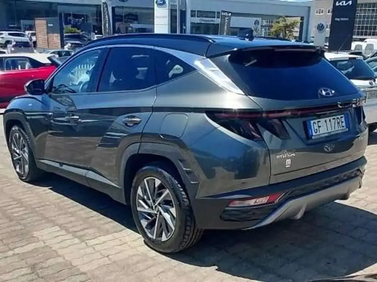 Usata Hyundai Tucson 150 CV (110 kW) 2021 Blu/azzurro SUV