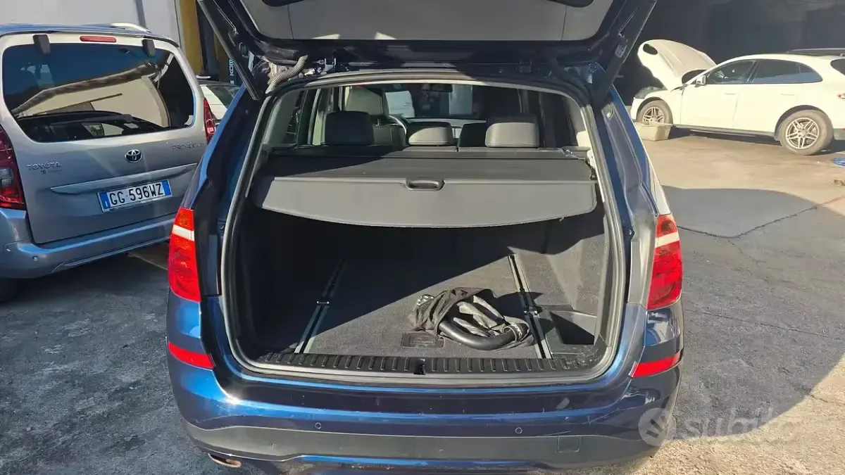 Usata BMW X3 xLine 190 CV (139 kW) 2017 Bluazzurro SUV