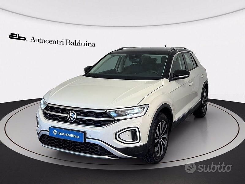 Ascot grey Usata 2022 VW T-Roc Style SUV | 23.900 € (Buon prezzo) - Immagine 1/4
