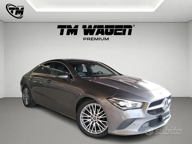 Usata Mercedes CLA180 116 CV (85 kW) 2019 Grigio Berlina
