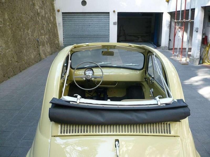Usata Fiat 500 15 CV (11 kW) 1959 Giallo Utilitaria