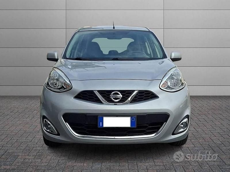Usata Nissan Micra Visia 80 CV (58 kW) 2014 Rosso Utilitaria