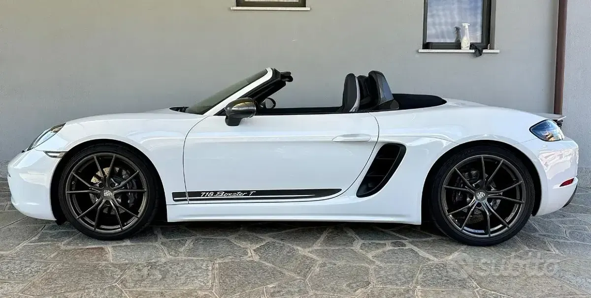 Usata Porsche 718 299 CV (219 kW) 2020 Bianco Cabrio