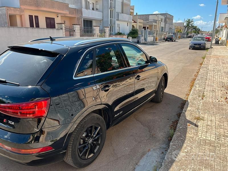 Usata Audi Q3 S-Line 150 CV (110 kW) 2018 Nero SUV