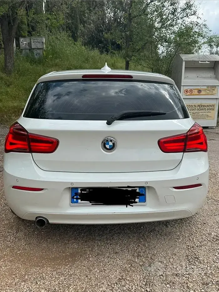 Usata BMW 116 Efficient Dynamics 116 CV (85 kW) 2017 Bianco Utilitaria