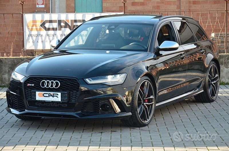 Usata Audi RS6 Comfort 560 CV (411 kW) 2015 Nero Station wagon