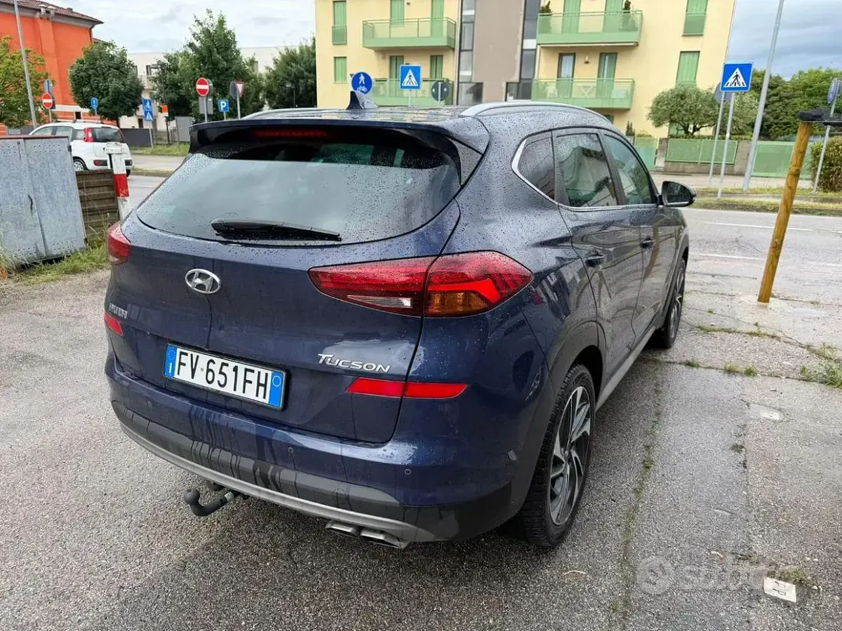 Usata Hyundai Tucson 136 CV (100 kW) 2019 Blu SUV