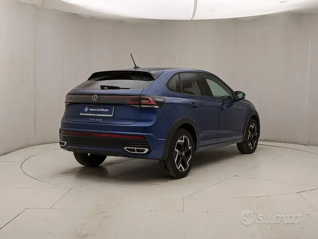 Begagnad VW Taigo R-line 116 HK (85 kW) 2025 Blå SUV