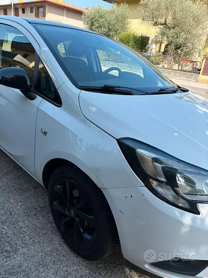 Usata Opel Corsa 90 CV (66 kW) 2018 Bianco Utilitaria