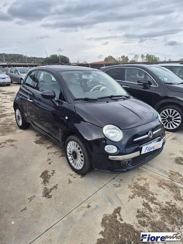 Usata Fiat 500 Lounge 95 CV (69 kW) 2011 Blu Utilitaria