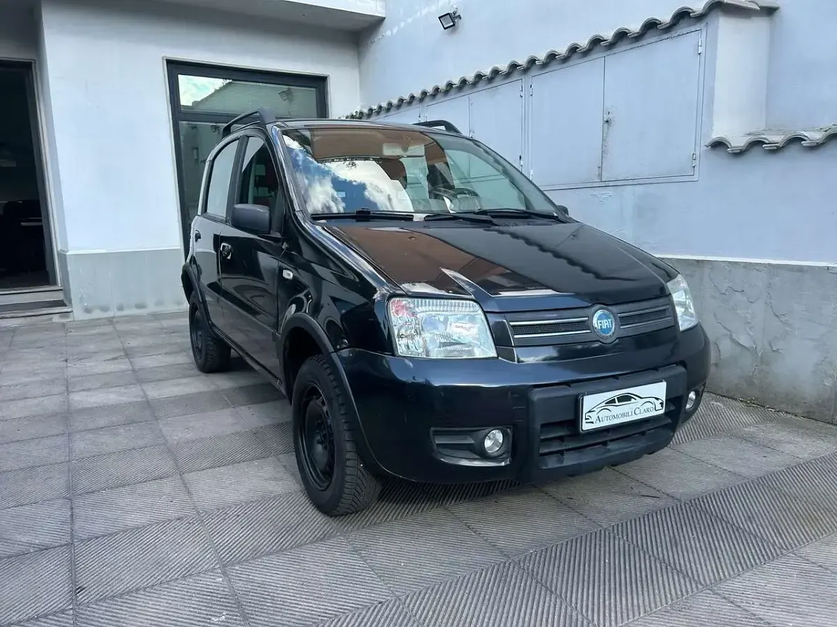 Usata Fiat Panda 4x4 Climbing 60 CV (44 kW) 2005 Nero Utilitaria