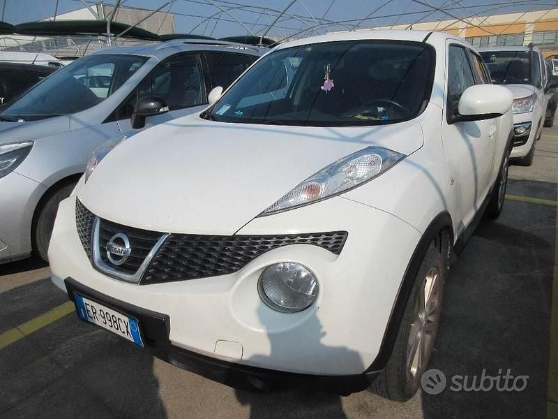 Usata Nissan Juke N-TEC 110 CV (80 kW) 2013 Bianco SUV