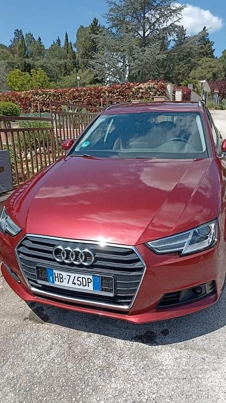 Usata Audi A4 Comfort 170 CV (125 kW) 2017 Rosso Station wagon