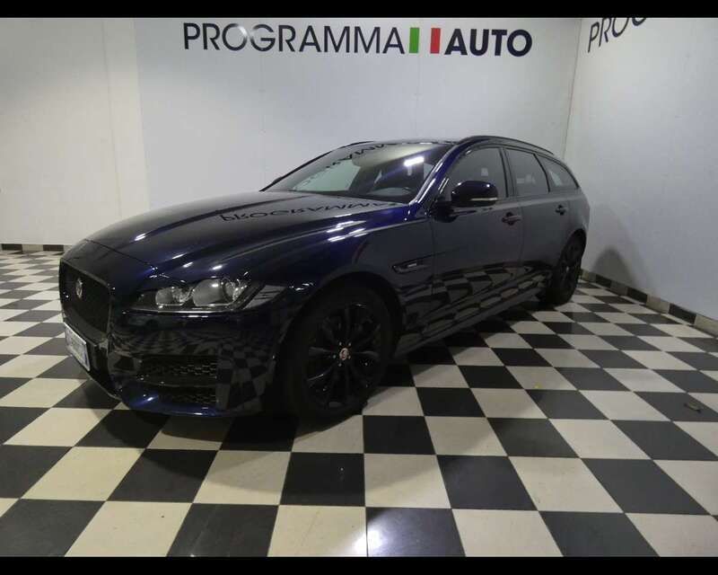 Blu/azzurro Usata 2020 Jaguar XF Sportbrake R-Sport Station wagon | 23.600 € (Buon prezzo) - Immagine 1/4