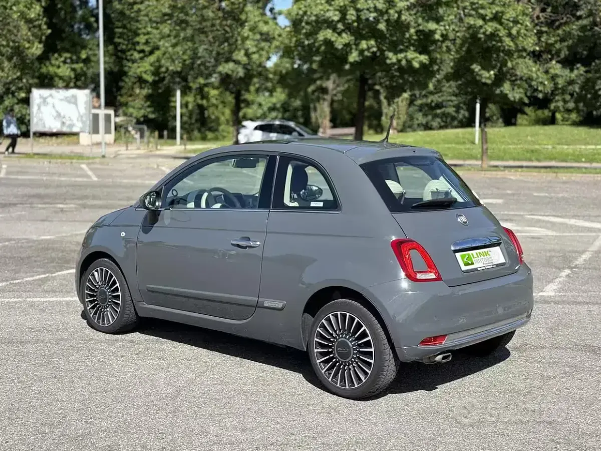Usata Fiat 500 Lounge 69 CV (50 kW) 2017 Grigio Utilitaria