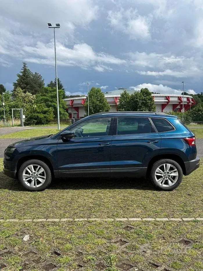 Usata Skoda Karoq Executive 116 CV (85 kW) 2018 Blu SUV
