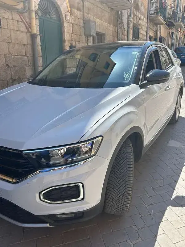 Usata VW T-Roc Advance 116 CV (85 kW) 2020 Bianco SUV