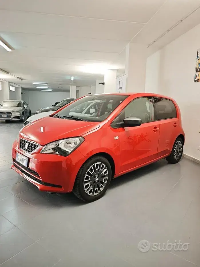 Usata Seat Mii Style 60 CV (44 kW) 2019 Rosso Utilitaria