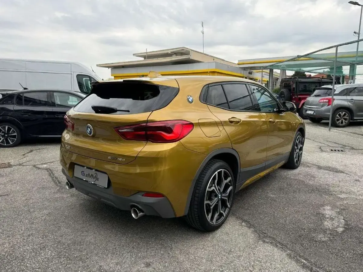 Usata BMW X2 M Sport 150 CV (110 kW) 2018 Oro SUV