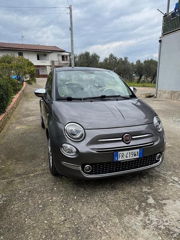 Usata Fiat 500 95 CV (69 kW) 2018 Grigio Utilitaria