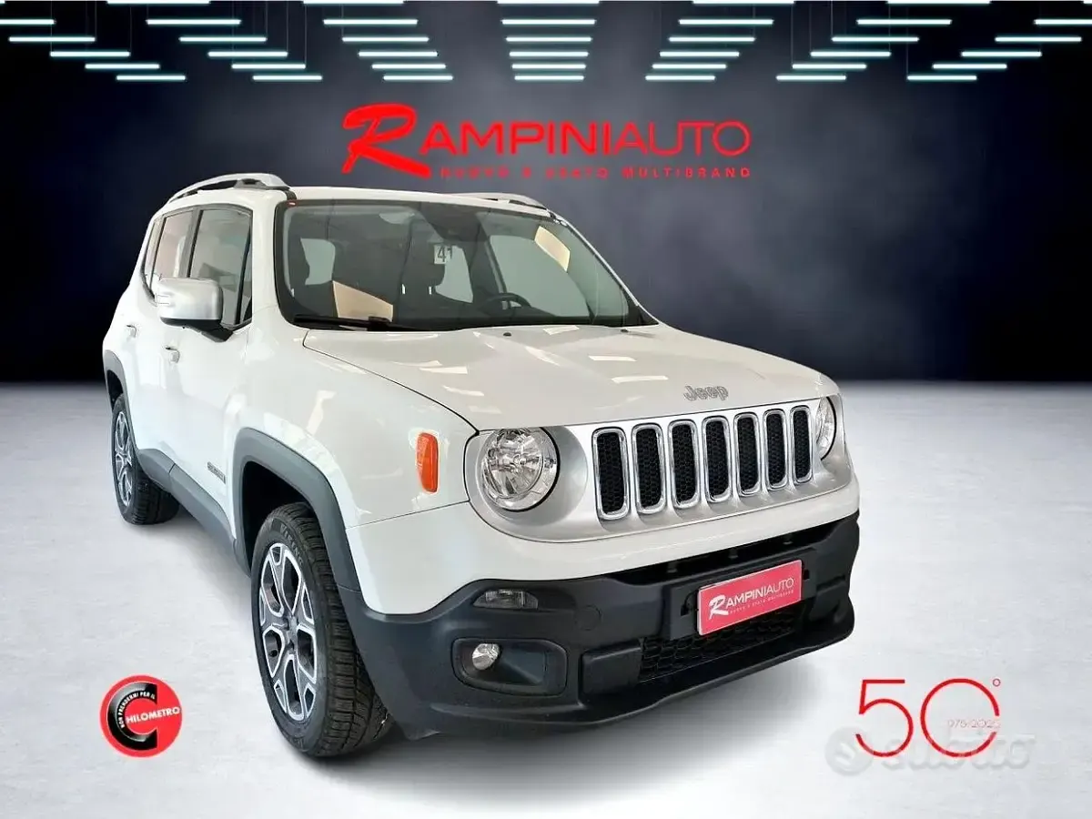 Usata Jeep Renegade Limited 140 CV (102 kW) 2015 Bianco SUV