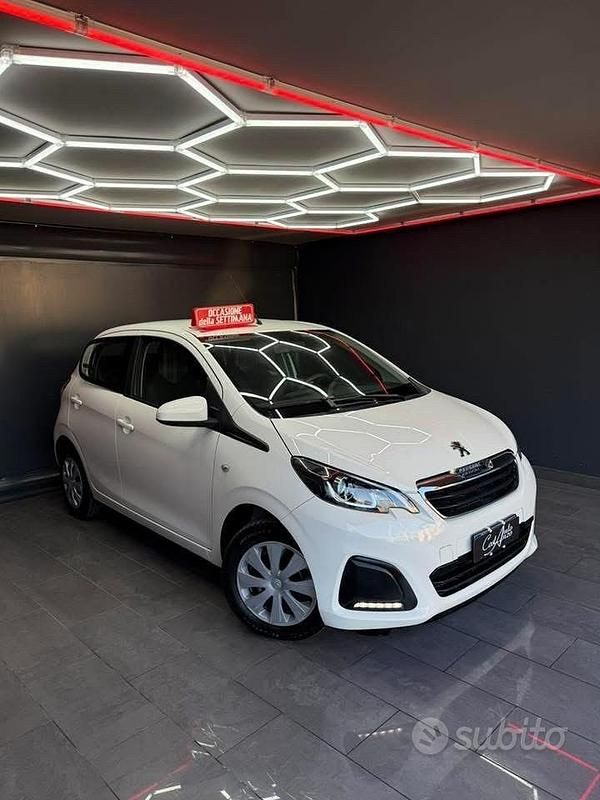 Usata Peugeot 108 Allure 72 CV (52 kW) 2020 Bianco Berlina