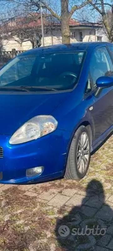 Usata Fiat Grande Punto 65 CV (47 kW) 2009 Blu Utilitaria