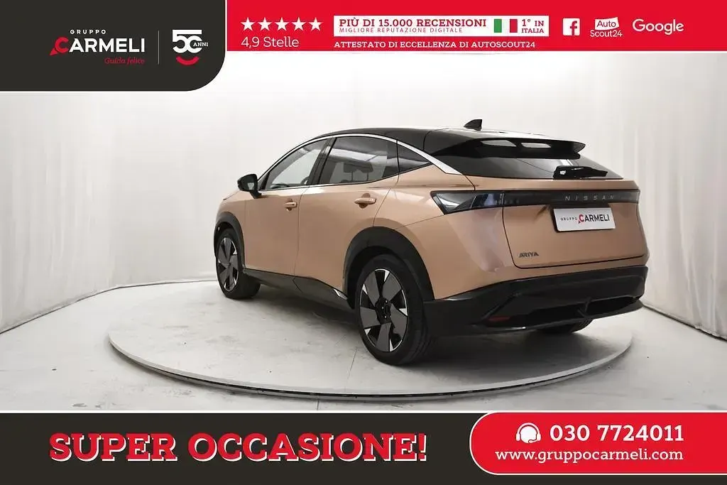 Usata Nissan Ariya Advance 159 kW (217 CV) 2024 Arancione SUV