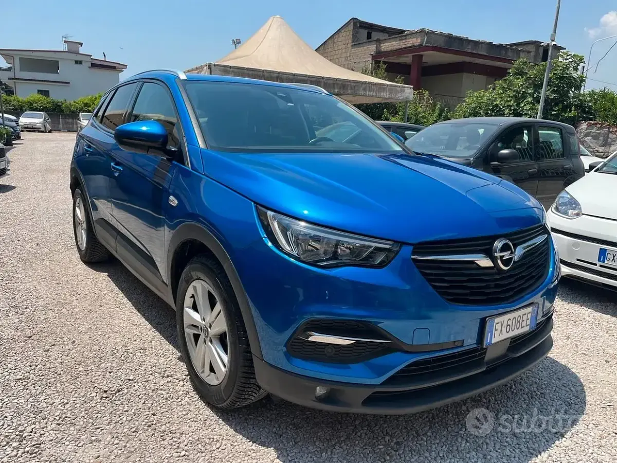 Usata Opel Grandland X 131 CV (96 kW) 2019 Bluazzurro SUV