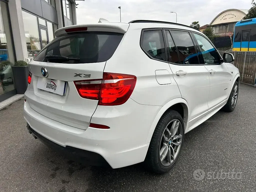 Usata BMW X3 M Sport 249 CV (183 kW) 2017 Bianco SUV