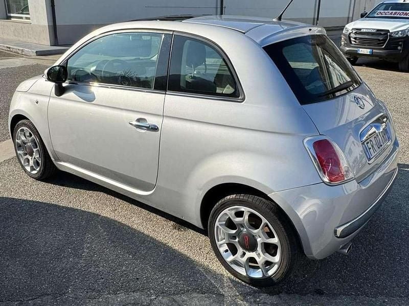 Usata Fiat 500 Lounge 101 CV (74 kW) 2009 Argento Cabrio